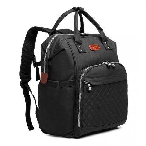 Rucsac multifunctional mamici Zurli, Negru